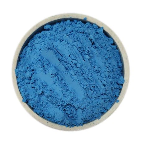 Glasfarver turkisblå